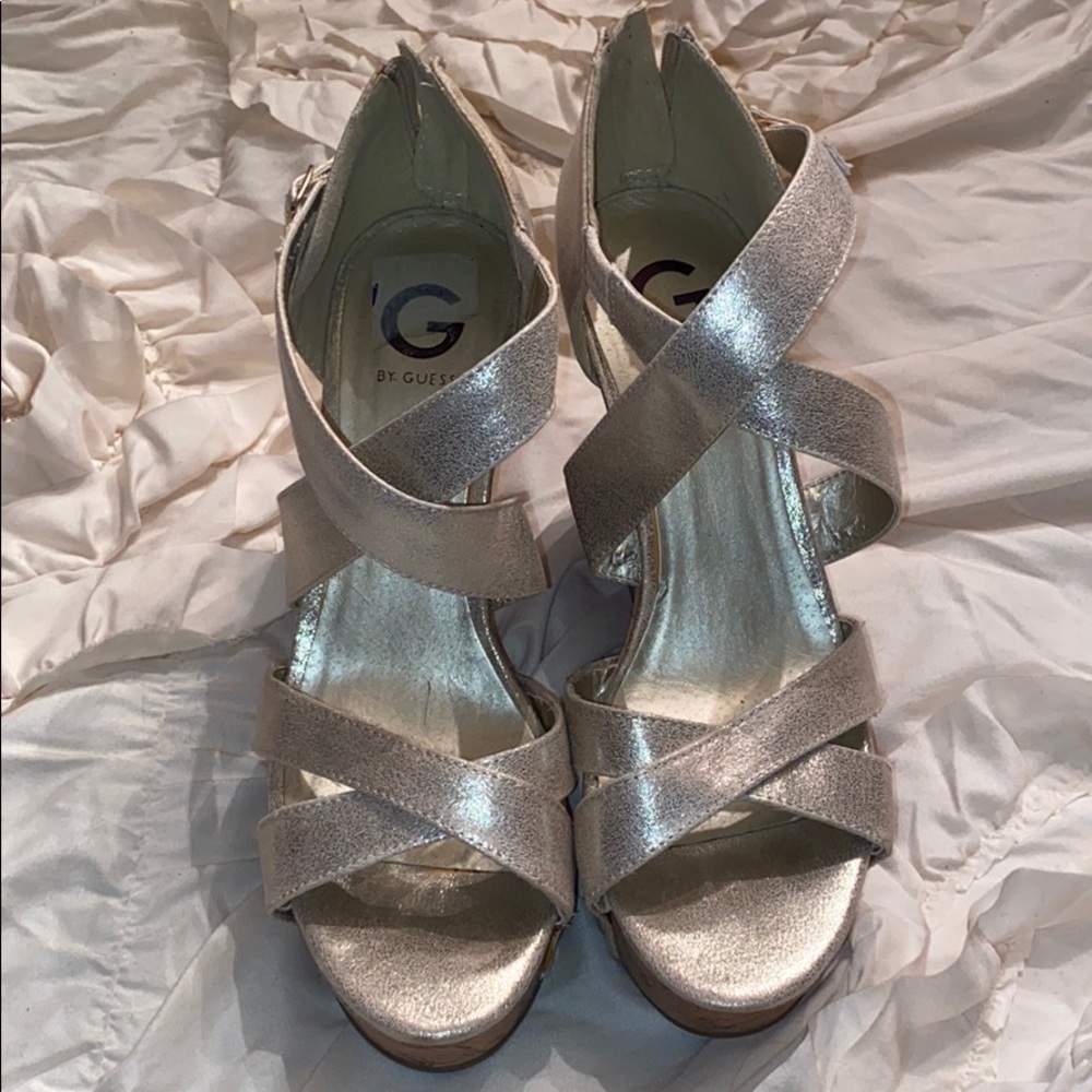 G by guess Wedge heels Gold 9.5